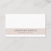 Professional Creative Design Company modernes Visitenkarte (Vorderseite)