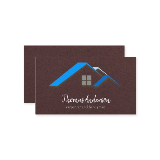 Professional Custom Black Building Construction  Visitenkarte (Vorderseite/Rückseite Beispiel)