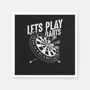 Professional Dart Thrower Darts Throwing Pub Game Serviette