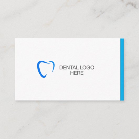 Professional Dentist Business Presentation Card Visitenkarte (Vorderseite)