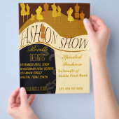 Professional Design Fashion Runway Show Einladung Flyer (Hand)