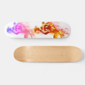 Professional Designing sket bord man or woman. Skateboard (Horizontal)
