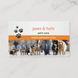 Professional Dog Trainer Business Card Visitenkarte