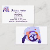 Professional Driving School Instructors  Visitenkarte (Vorne/Hinten)