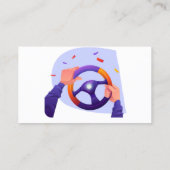 Professional Driving School Instructors  Visitenkarte (Rückseite)