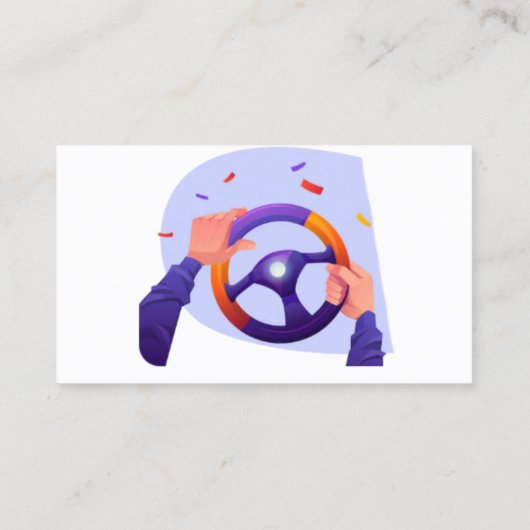 Professional Driving School Instructors Visitenkarte (Rückseite)