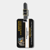 Professional Dump Truck Service Gepäckanhänger (Vorderseite vertikal)