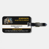 Professional Dump Truck Service Gepäckanhänger (Rückseite horizontal)