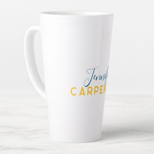 Professional elegant modern minimalist plain milchtasse (Linke Ecke)