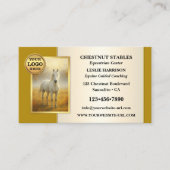 Professional Equine Photo Visitenkarte (Vorderseite)
