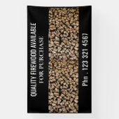 Professional Firewood For Sale Business Banner (Vertikal)