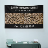 Professional Firewood For Sale Business Banner (Messe)
