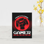 Professional Gamer Funny Gaming Quotes Gift For Pl Karte (Gelbe Blume)