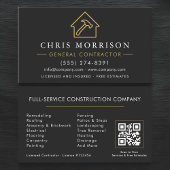 Professional General Contractor QR Code  Visitenkarte