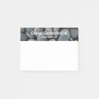 Professional Geologic Consulting Gravel Post-it Klebezettel