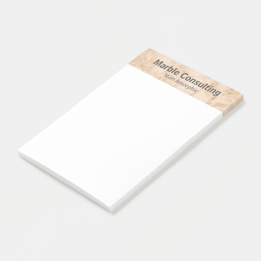 Professional Geologic Consulting Marble Post-it Klebezettel (angewinkelt)
