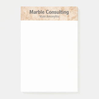 Professional Geologic Consulting Marble Post-it Klebezettel