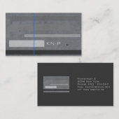 professional geometric Patterns Business Card Visitenkarte (Vorne/Hinten)