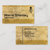 Professional Gold Classy Visitenkarte (Vorne/Hinten)