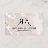 Professional Gold Foil QR Code & Social Media Visitenkarte (Vorderseite)