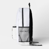 Professional Gopher - Golf Club Cover Bedruckter Rucksack (Rechts)