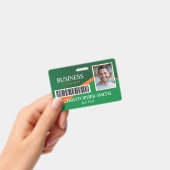 Professional Green Staff ID Badge Ausweis (Handheld)