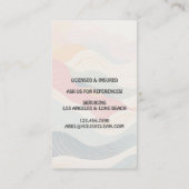 Professional House Cleaning Service Housekeeping Visitenkarte (Rückseite)