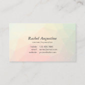 Professional House Cleaning Service Housekeeping Visitenkarte (Rückseite)