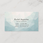 Professional House Cleaning Service Housekeeping Visitenkarte (Rückseite)