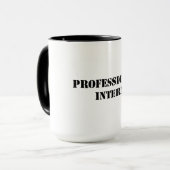 Professional intern. tasse (Vorderseite Links)