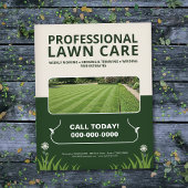 Professional Lawn Care Flyer