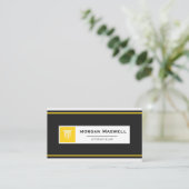 Professional Lawyer Business Card | Attorney  Visitenkarte (Stehend Vorderseite)