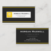 Professional Lawyer Business Card | Attorney  Visitenkarte (Vorne/Hinten)