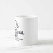 Professional Liar For Parties, Relationships & Job Kaffeetasse (Mittel)