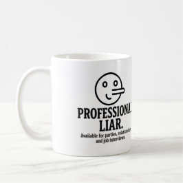 Professional Liar For Parties, Relationships & Job Kaffeetasse