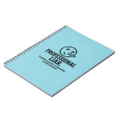 Professional Liar For Parties, Relationships & Job Notizblock (Linke Seite)