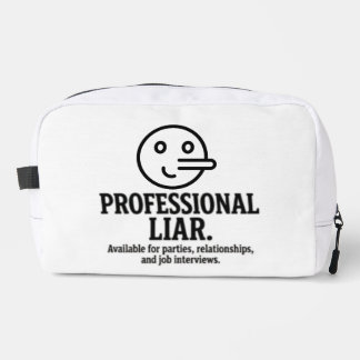 Professional Liar For Parties, Relationships & Job Waschbeutel