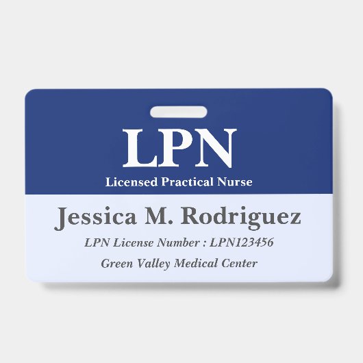 Professional LPN Ausweis (Vorderseite)