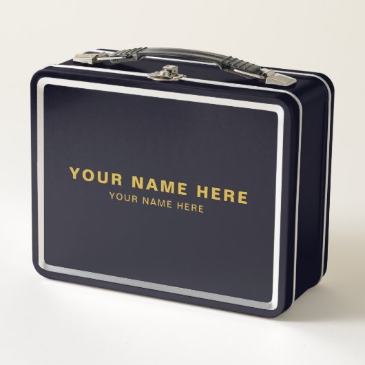 Professional Lunchbox Featuring Your Name and Role (Vorderseite)
