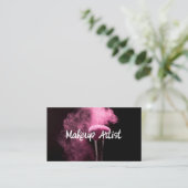 Professional Makeup Artist Visitenkarte (Stehend Vorderseite)