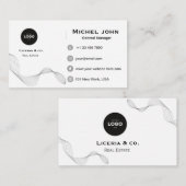 professional Minimalist business custom card Visitenkarte (Vorne/Hinten)