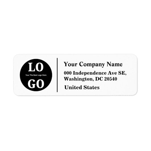 Professional Minimalist Custom Logo (Vorne)