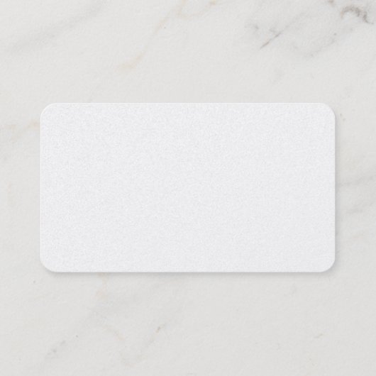 Professional minimalist modern plain premium pearl visitenkarte (Rückseite)