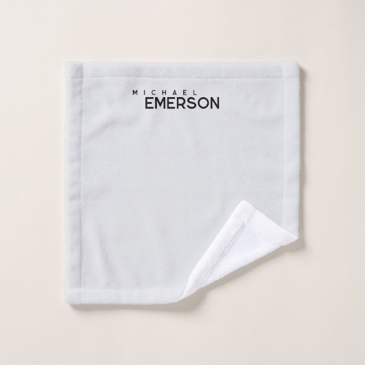 Professional minimalist modern plain waschlappen (Waschlappen)