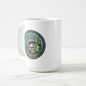 Professional Mischief Maker Raccoon Funny  Kaffeetasse (Vorderseite Links)