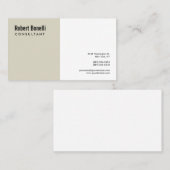 Professional Modern Custom Visitenkarte (Vorne/Hinten)