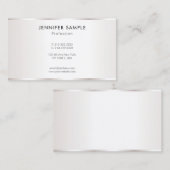 Professional  Modern Elegant Minimalist Template Visitenkarte (Vorne/Hinten)
