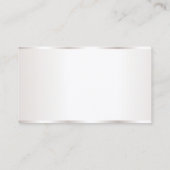 Professional  Modern Elegant Minimalist Template Visitenkarte (Rückseite)