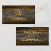 Professional Modern Home Repair Handyman Visitenkarte (Vorne/Hinten)