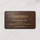 Professional Modern Home Repair Handyman Visitenkarte (Rückseite)